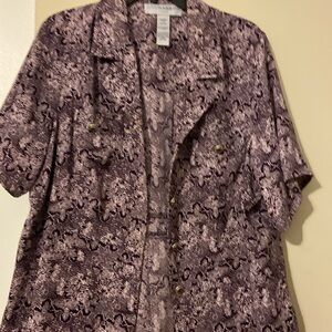 Beautiful jewel button blouse